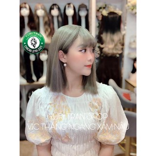 Tóc giả nữ chính hãng (Tóc bộ nguyên đầu thẳng lỡ)