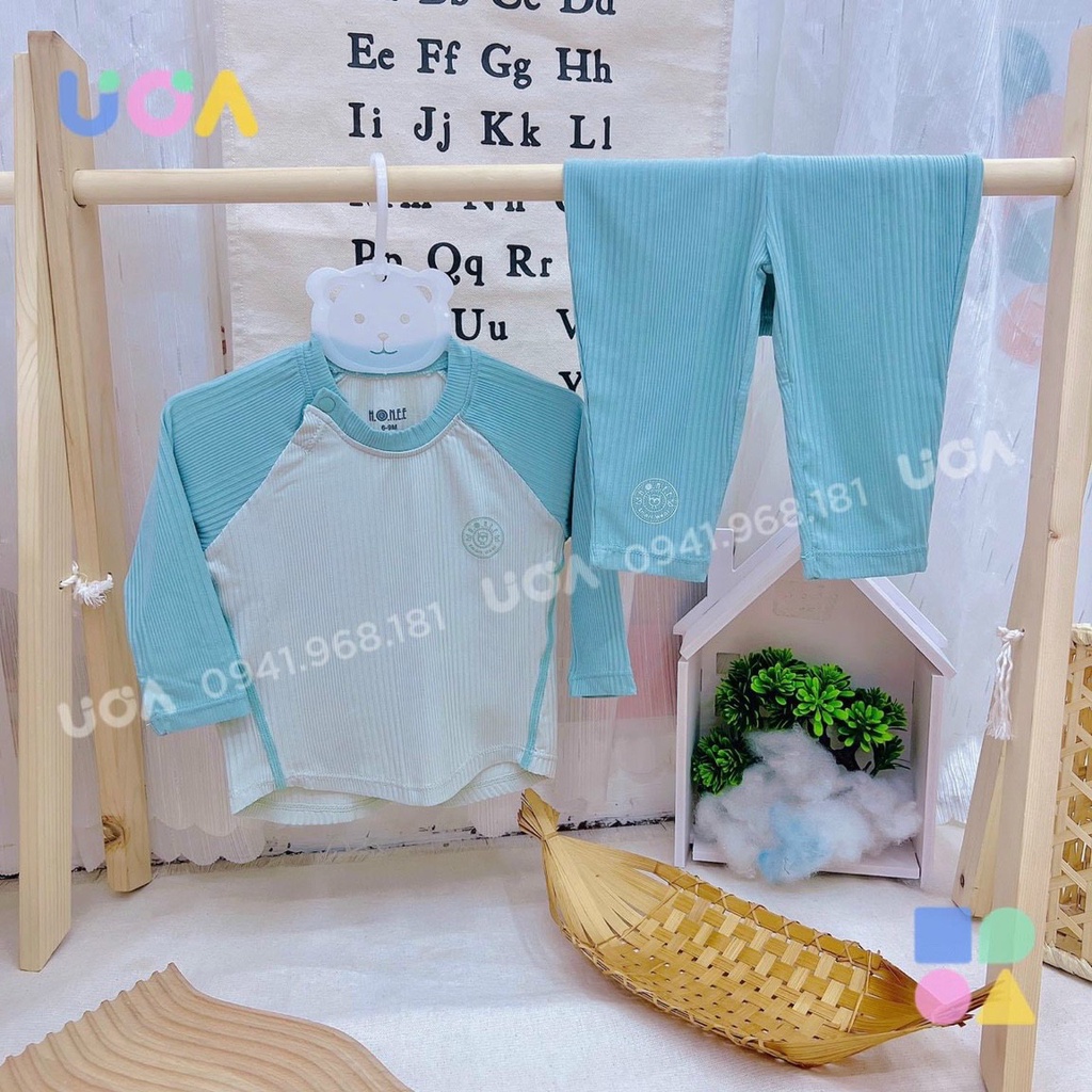 HRNEE - Bộ dài tay modal 9m - 4Y