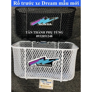 Rổ trước xe Dream tem mới Trắng, Đen dochoixemay