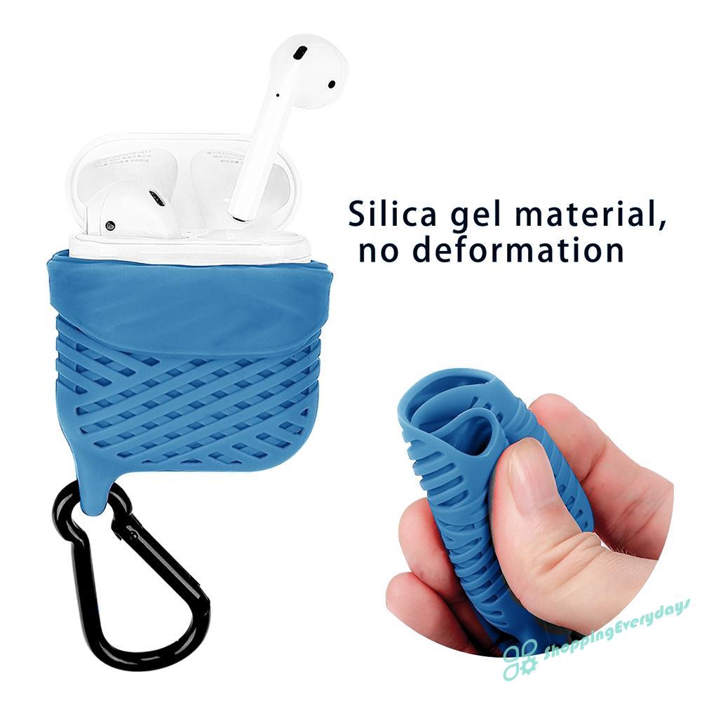 Vỏ Silicone Bảo Vệ Hộp Sạc Airpods Thiết Kế Độc Đáo Tiện Dụng