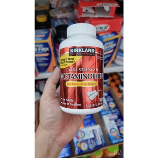 Kirkland Extra Strength Aceta...mino...phen 500 mg chai 500 viên từ mỹ