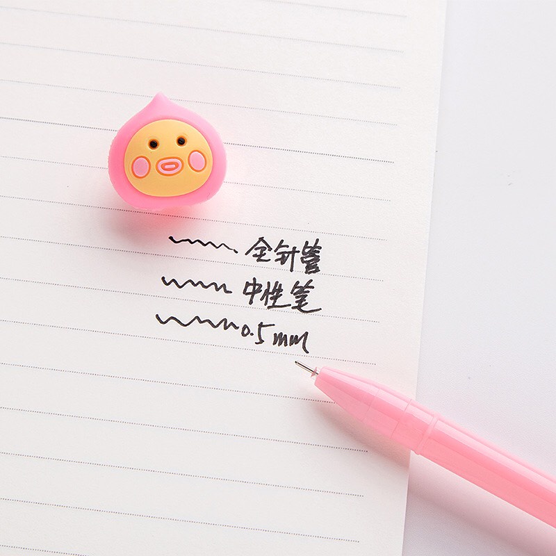 Combo 3 Bút Bi Màu Nước Siêu Kute Cho Bé BS_36 , Bút Bi Mực Nước Nét Bút 0.5mm Có Nhiều Màu Và Hình Cho Bé