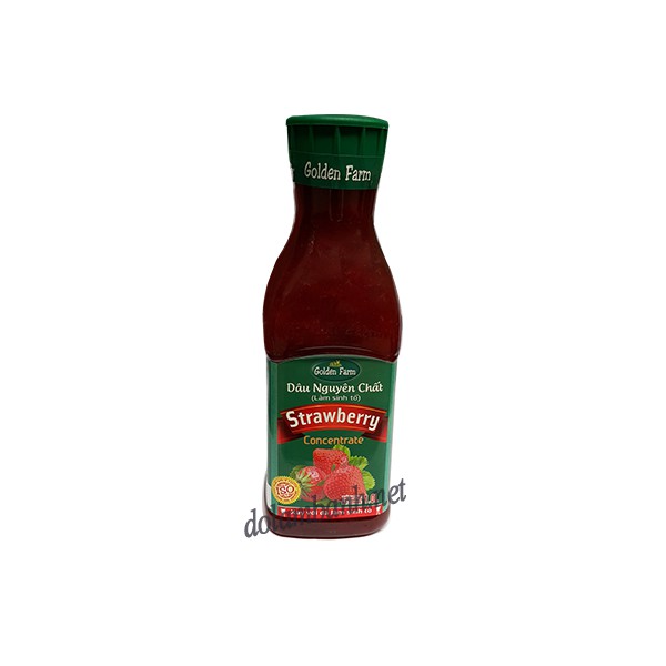 SINH TỐ GOLDEN FARM 1L    (VIỆT QUẤT,DÂU,CHANH LEO,,,)