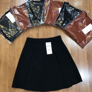 Chân váy dạ xòe vnxk