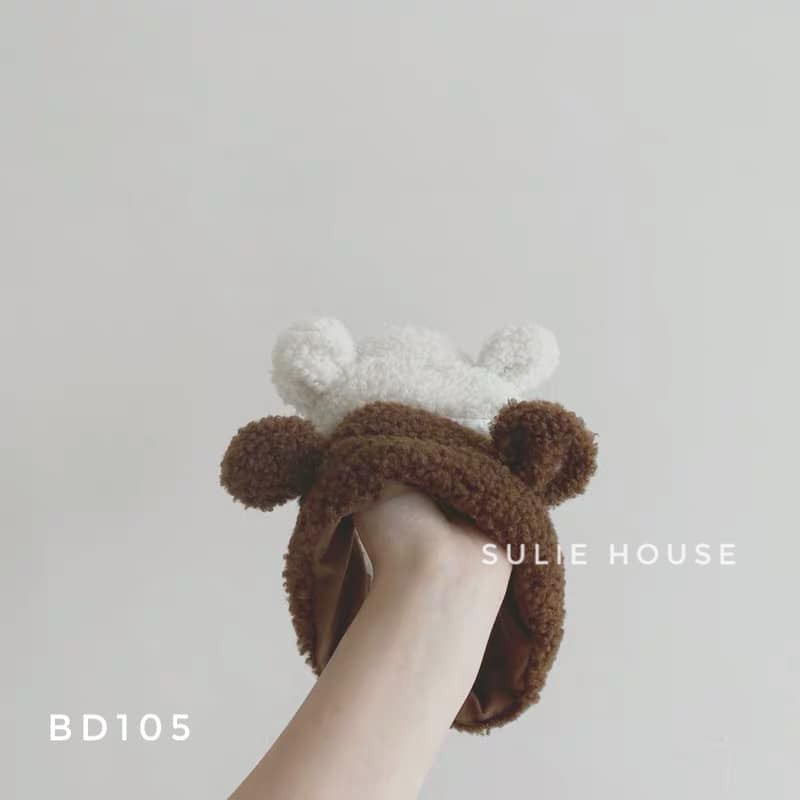 Băng đô lông cừu tai gấu - BD105
