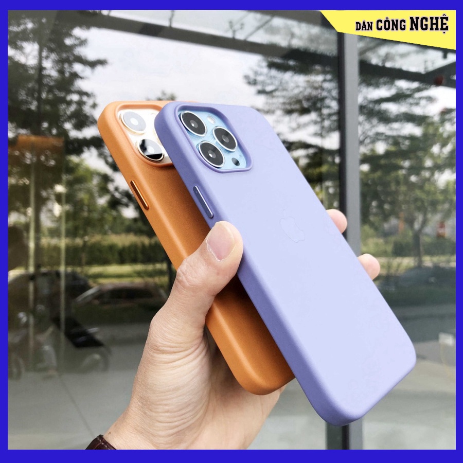 ĐẲNG CẤP VƯỢT TRỘI Ốp lưng da Natural leather : Hỗ trợ sạc không dây cao cấp dành cho iPhone 13 ,13 Pro , 13 Pro max