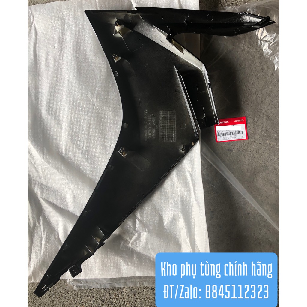Bộ cánh yếm dành cho xe RSX110 - Trắng Đen Đỏ - 2012
