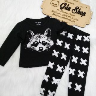 (Nhiều mẫu) Bộ cotton bé trai