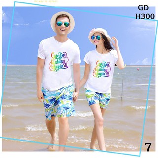 bộ ( quần + áo ) đi biển chất đẹp cho nhóm,gia đình,giá rẻ vô địch