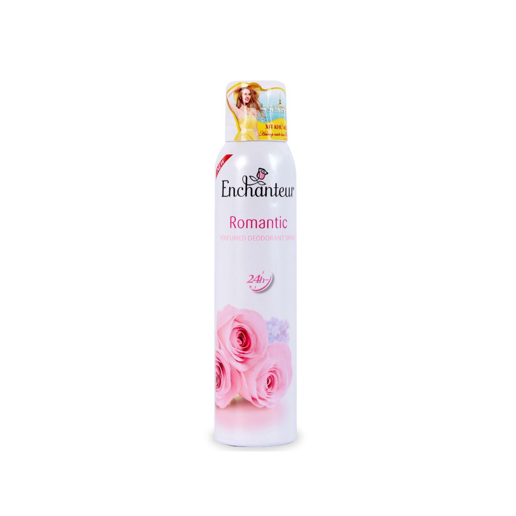 Xịt khử mùi Enchanteur Romantic 150ml