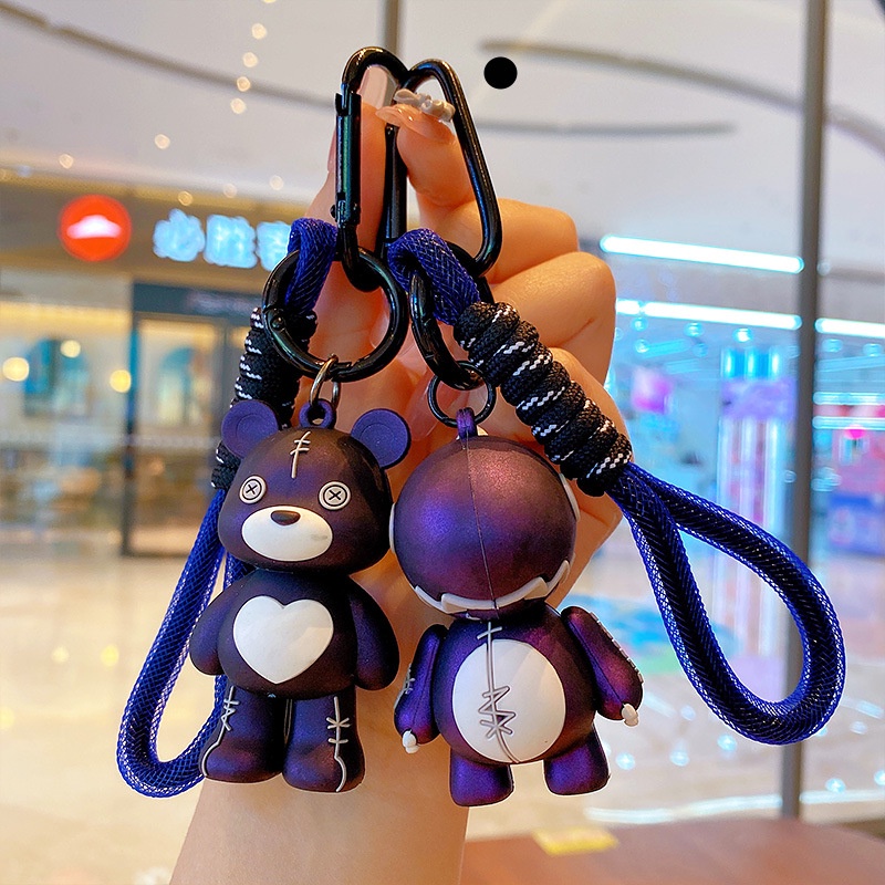 Hoạt Hình Móc Khóa Hình Gấu Khủng Long Dễ Thương