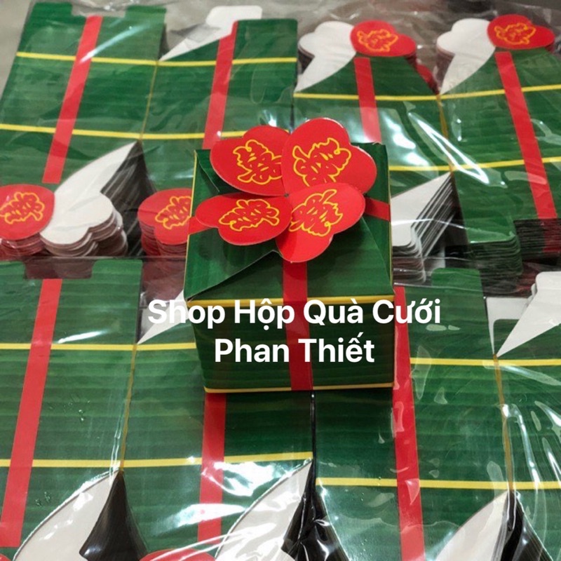 Combo 105 Hộp phu thê-Hộp đựng bánh phu thê