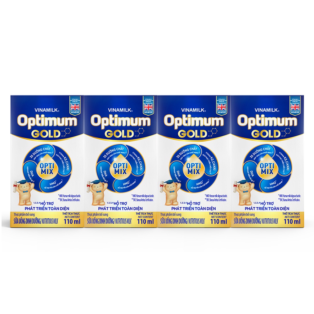 COMBO 24 HỘP SỮA BỘT PHA SẴN OPTIMUM GOLD 110ML