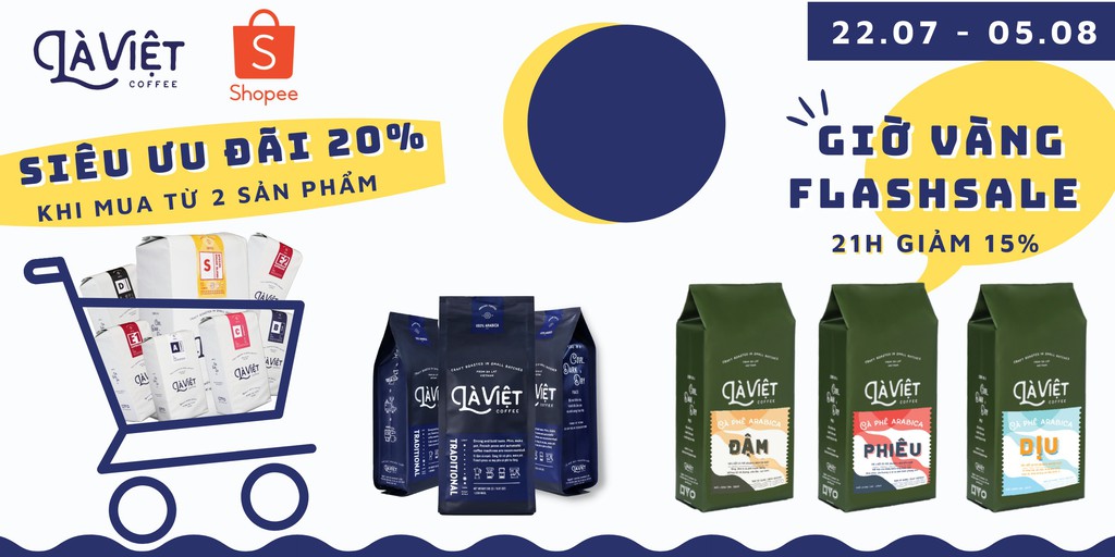Là Việt Coffee, Cửa hàng trực tuyến | Shopee Việt Nam