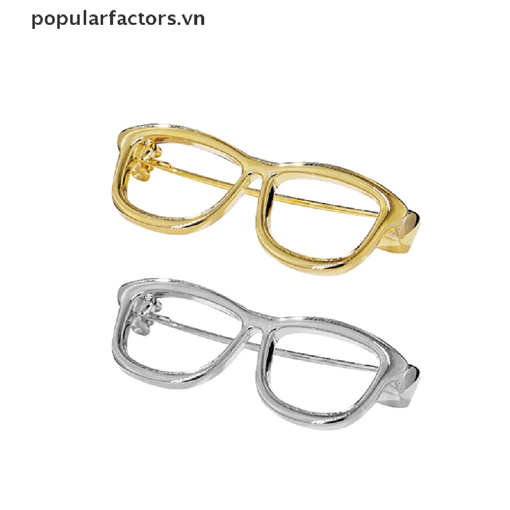 Ghim Cài Áo Hình Mắt Kính Dễ Thương