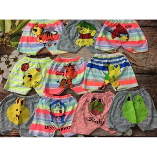 Freeship 99k toàn quốc_,Set 5 quần cotton mông thú