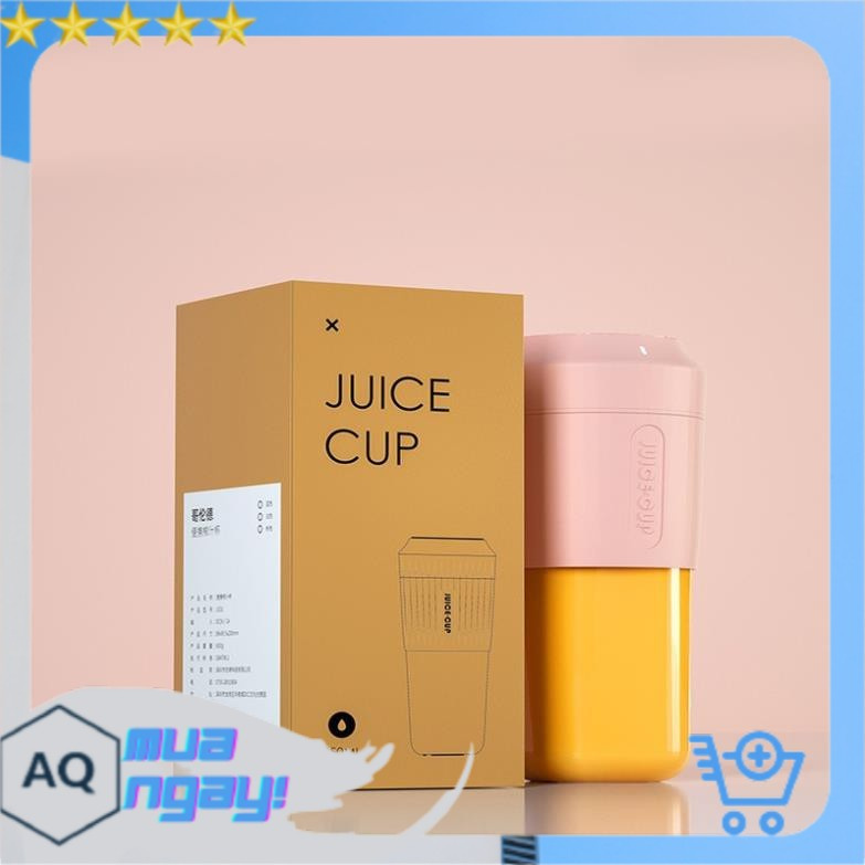 {Giá Sốc} Máy Xay Sinh Tố Cầm Tay dung tích 450ML, Dung Lượng Pin 300Mah Juice Cup