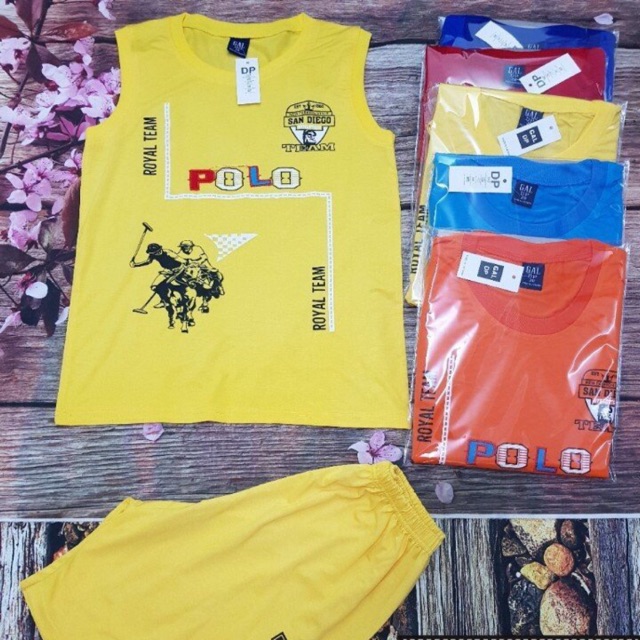 Bộ bé trai sát nách ( Size lớn sỉ)