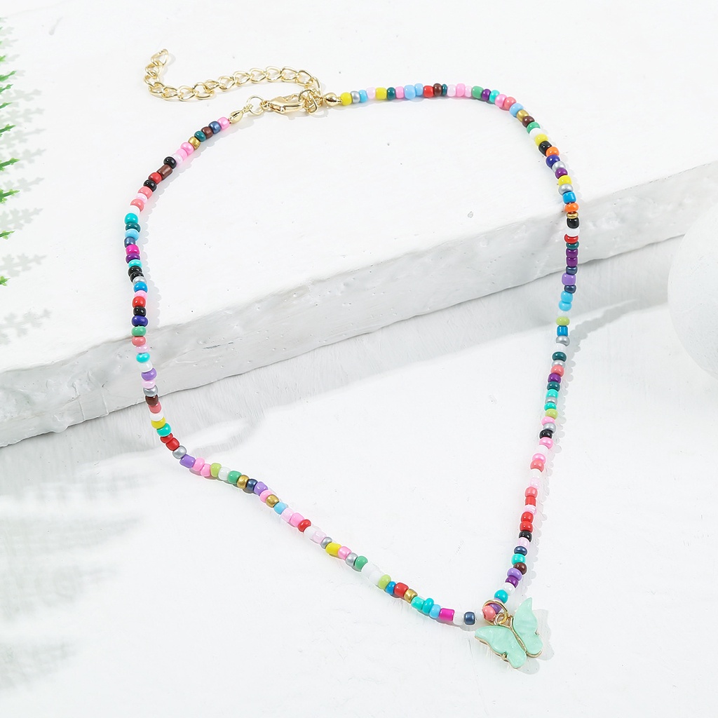 Dây chuyền RINHOO FRIENDSHIP mặt hình bướm đơn giản thời trang cho nữ