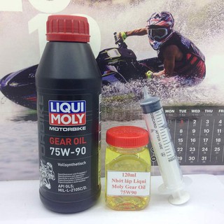 Nhớt láp Liqui Moly Gear Oil 75W90 tổng hợp toàn phần