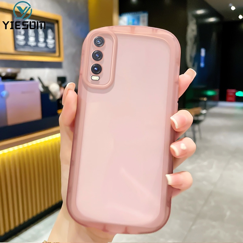 Ốp Điện Thoại Silicon Mềm Trong Suốt Cho Vivo Y20 Y20S Y12S Y21 Y21T Y21S Y21A Y33S Y33T Y15A Y15S Y01 Y17 Y12 Y15 Y19 V23 V20 Pro