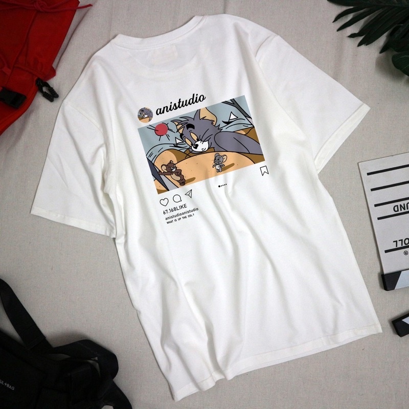 Áo thun Unisex Tom & Jerry