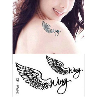 Hình xăm dán Tatto cánh thiên thần C13