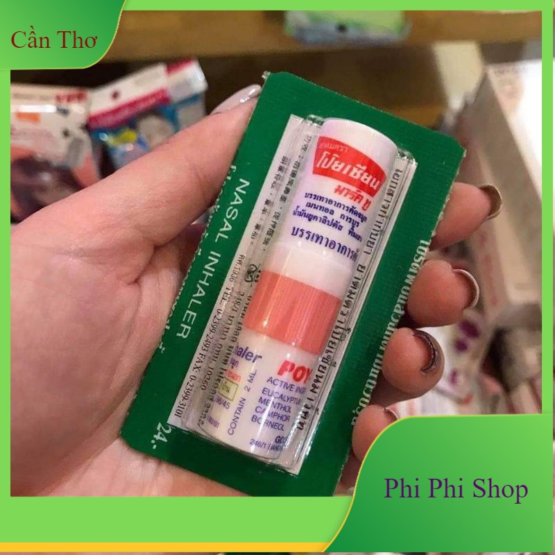 DẦU HÍT THÔNG MŨI BẠC HÀ POYSIAN MARK II - THÁI LAN