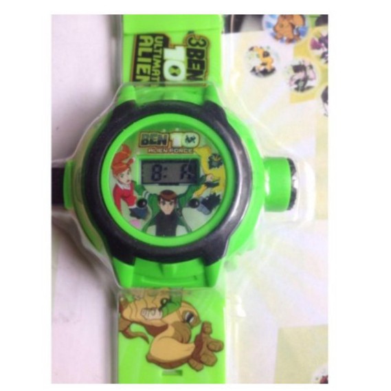 Đồng hồ Ben 10 chiếu hình nhân vật 3D siêu hot