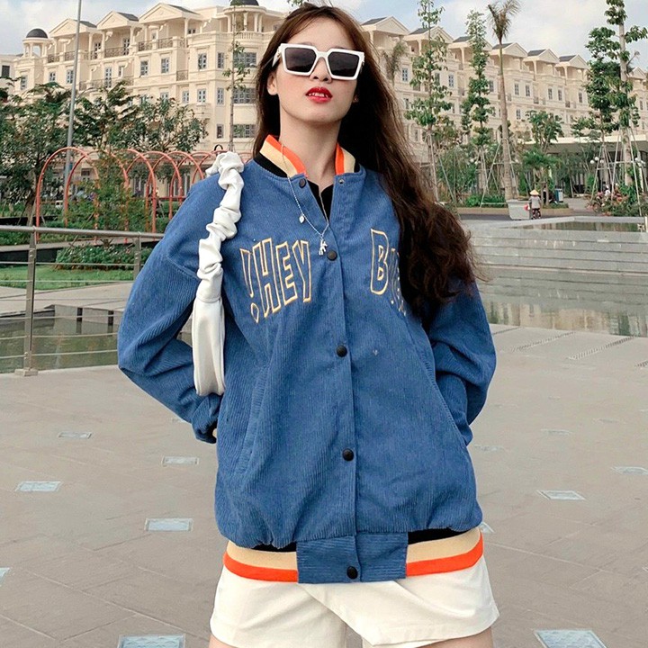 [Mã WASTMAY giảm 15% tối đa 30K đơn 150K] ÁO KHOÁC KAKI NHUNG GÂN Hey Big (M2440 - Ảnh Thật) | BigBuy360 - bigbuy360.vn