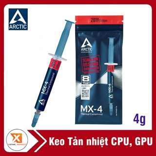 Keo tản nhiệt Arctic MX4 Cao cấp - 20g/8g/4g Thermal Compound, hỗ trợ làm mát GPU, CPU