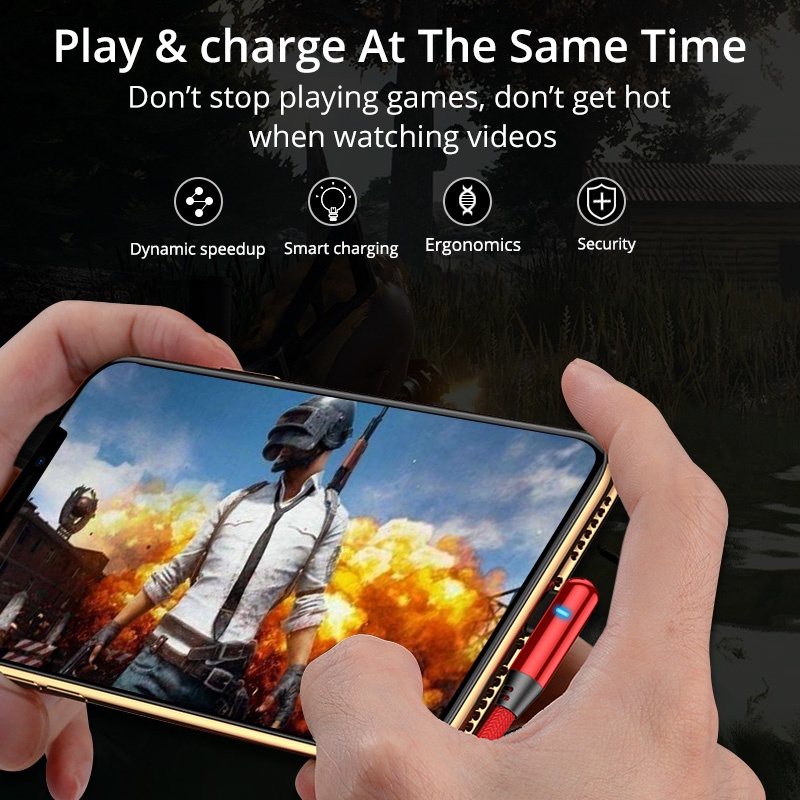 Dây Cáp Sạc HdoorLink Usb Loại C 90 Độ Cho Samsung / Android