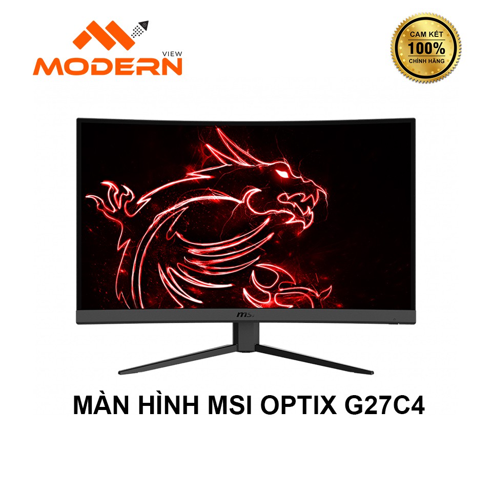 Màn hình MSI Optix G27C4 - FHD / 165Hz / 1ms / 27inch - Hàng Chính Hãng 100%