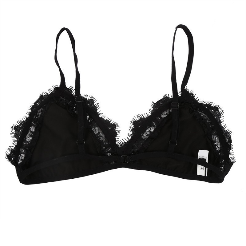 Áo Bralette Ren Hoa Xuyên Thấu Quyến Rũ