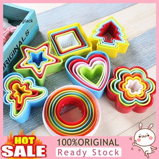 (daminglack) Bộ 5 khuôn cắt tạo hình bánh ngọt độc đáo tiện dụng cho nhà bếp