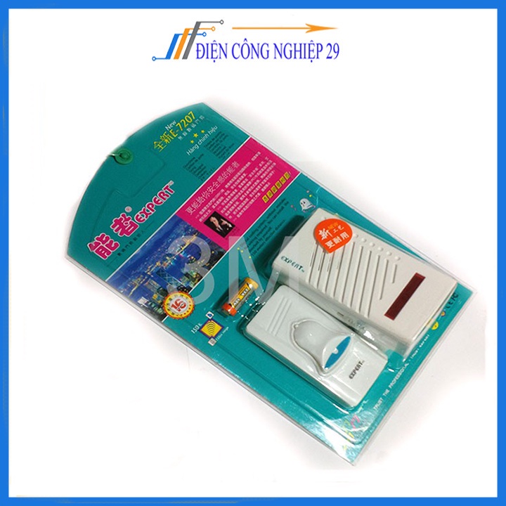 Bộ Chuông Cửa Không Dây Expert E7207
