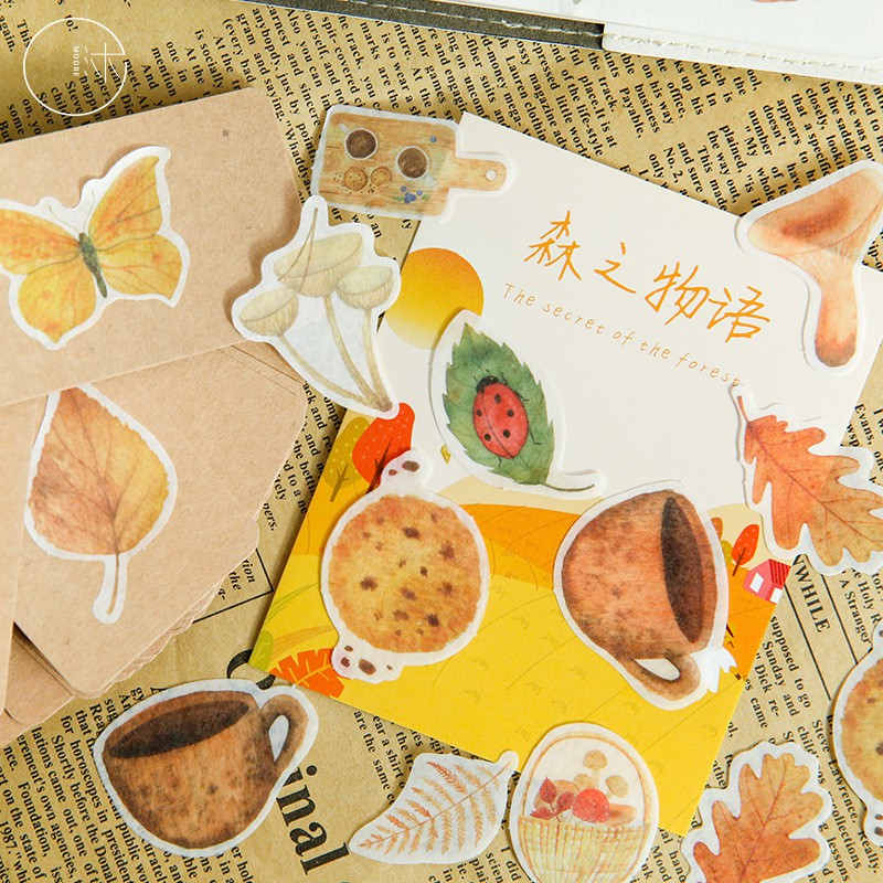 Set 40 miếng hình dán trang trí Original sticker