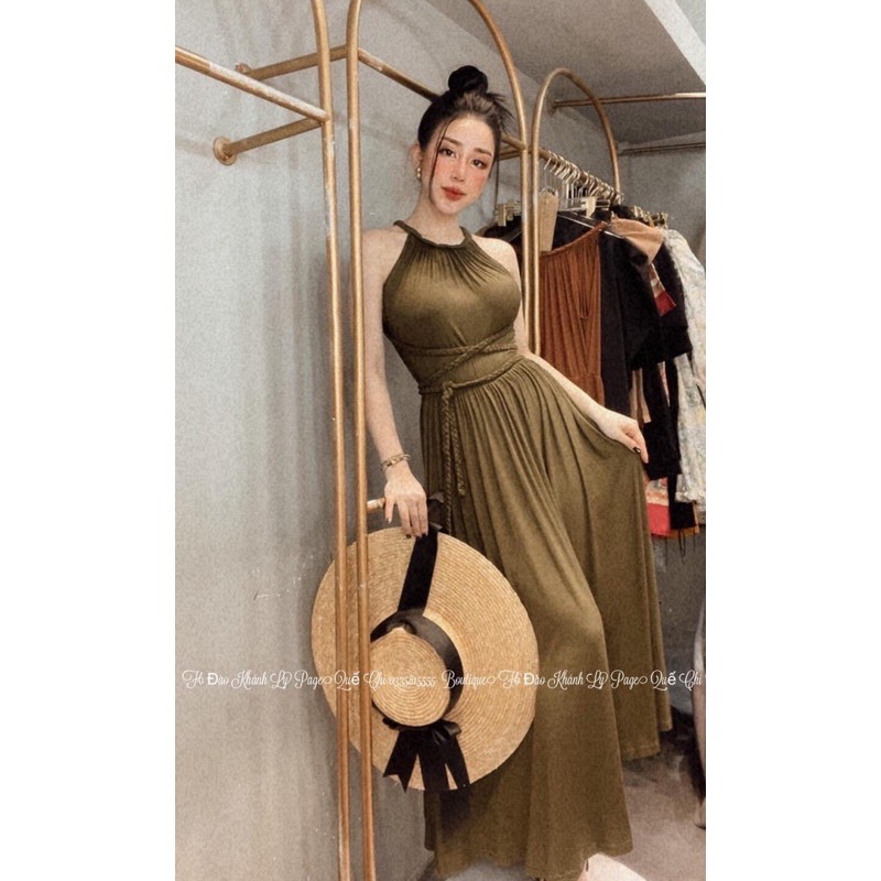 🤎  MAXI CỔ YẾM ĐAN TẾT👗👗