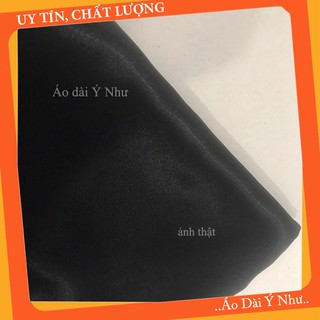 [SALE]Quần áo dài đen vải phi bóng (có túi quần)