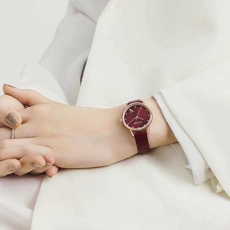 Đồng hồ nữ Julius JA-1307 dây da | Julius Official