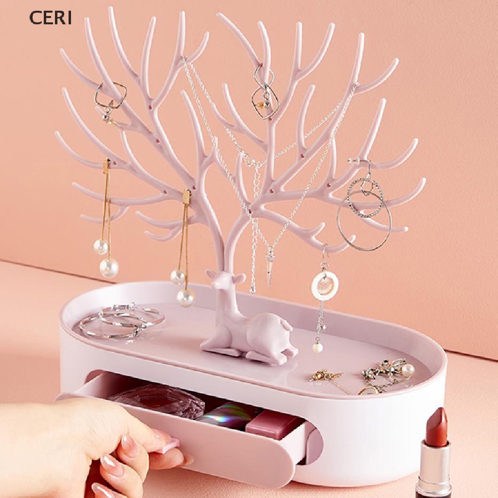 Giá Đỡ Trưng Bày Trang Sức Hình Hươu Cao Cổ