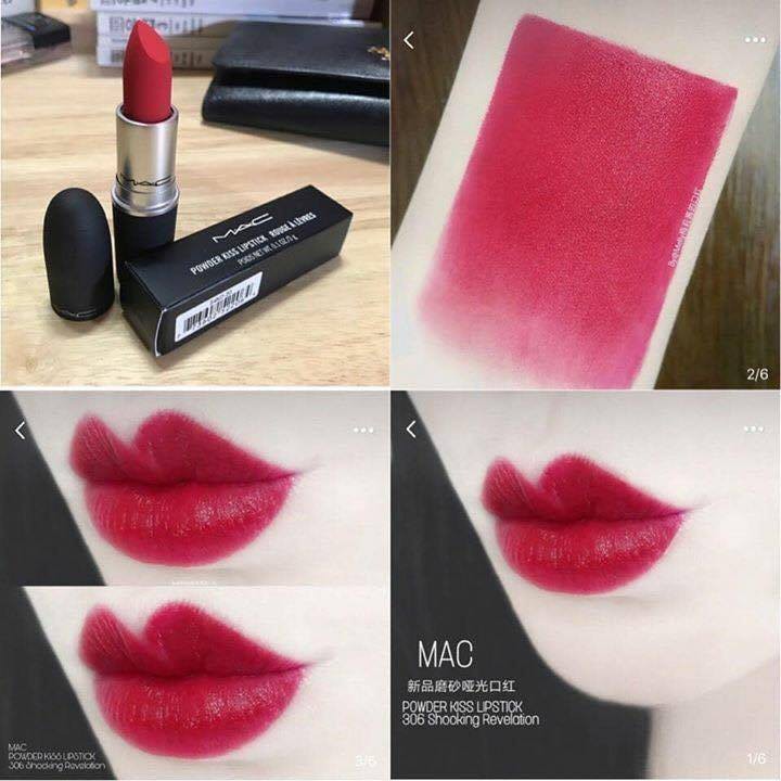 Son MAC dòng Powder Kiss Lipstick, Matte | BigBuy360 - bigbuy360.vn