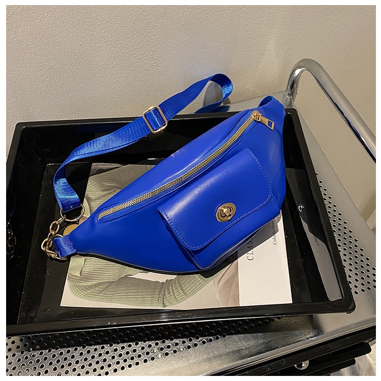 Túi Đeo Chéo Ngực Thể Thao Màu Tương Phản Cá Tính Thời Trang 2022 Cho Nữ