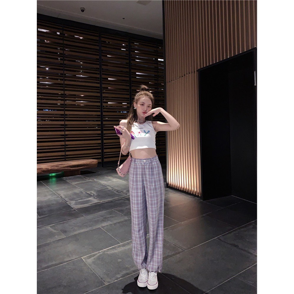 SET THỂ THAO ÁO CROPTOP + QUẦN SỌC RÚT ỐNG - B0489