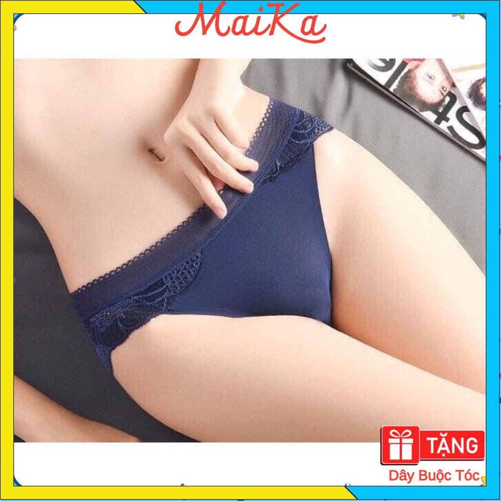 [Mã 12FASHIONSALE1 giảm 10K đơn 50K] Quần lót đúc ren hoa không đường may siêu sexy, phụ kiện thời trang MAIKA | BigBuy360 - bigbuy360.vn