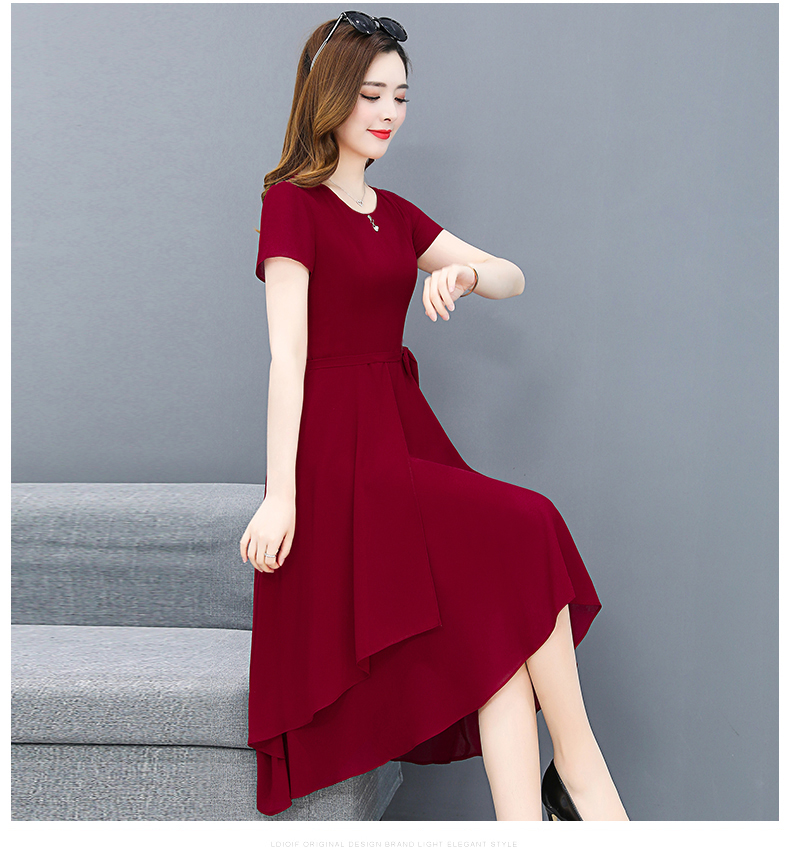 Đầm Chữ A Tay Ngắn Thời Trang Xuân Hè 2021 Cho Nữ | BigBuy360 - bigbuy360.vn