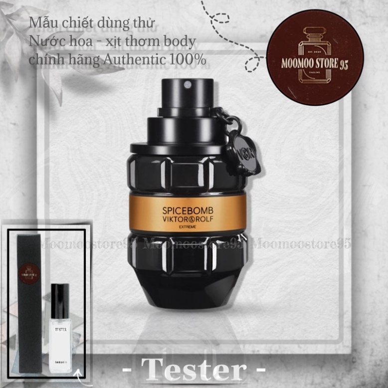 -𝐌𝐨𝐨𝐌𝐨𝐨- Nước Hoa Viktor & Rolf Spicebomb Extreme ( Mẫu Thử 5ml/10m/20ml )