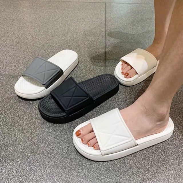 Dép ulzzang quai trơn hot trend - tăng chiều cao - đủ size nam nữ | BigBuy360 - bigbuy360.vn