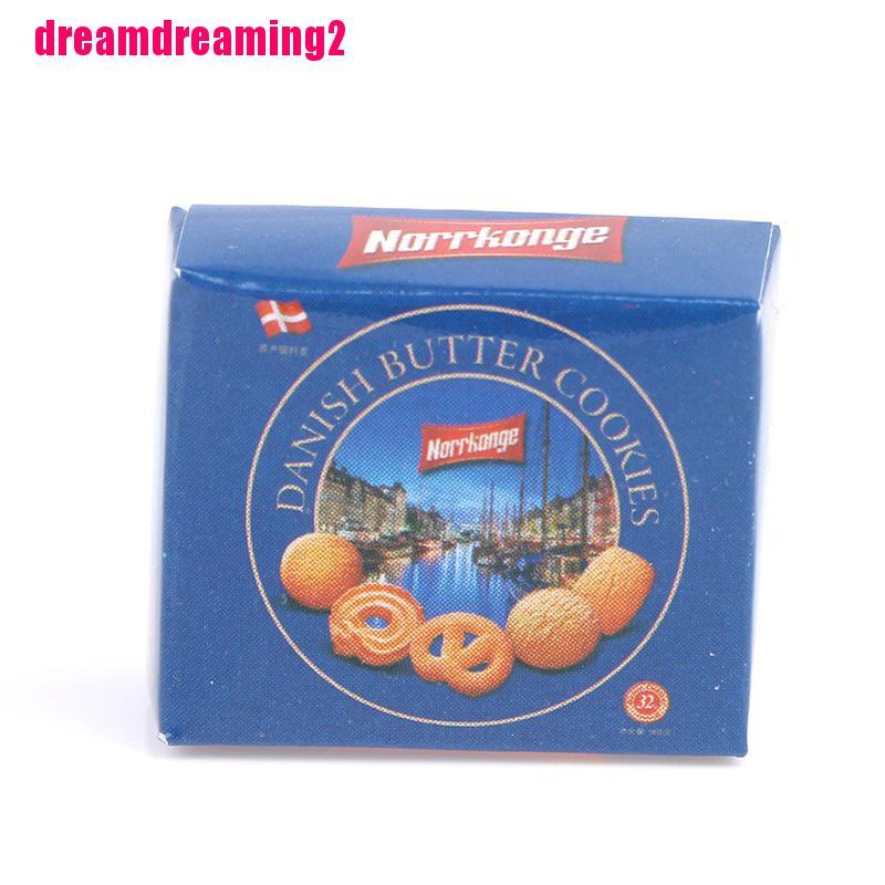 Bộ 6 Mô Hình Hộp Thức Ăn Và Nước Uống Tỉ Lệ 1 / 12 Trang Trí Nhà Búp Bê