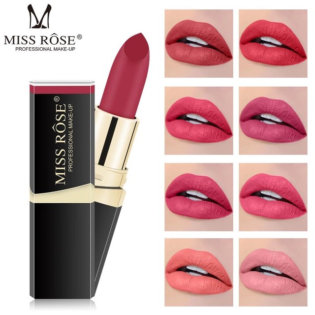 (hàng Mới Về) Son Môi Miss Rose Chống Thấm Nước Chuyên Dụng Cho Trang Điểm | BigBuy360 - bigbuy360.vn